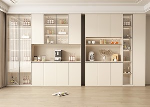 Customized Space Saving Iron Restaurant Wine Cabinet Storage Wine Rack With Drawer Side - Product Image 5