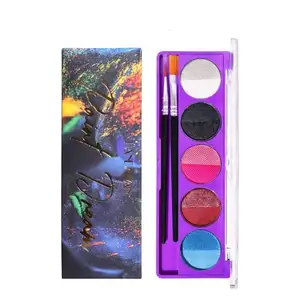 HANDAIYAN Professional global colours face paint set face and body paint non-toxic artist suppliers rainbow face paint