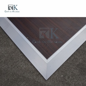 Pista de Baile Fácil de Instalar, Pista de Baile Personalizada con Panel de Madera para Bodas y Fiestas - Product Image 5