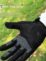 Gants de moto LS2 MG046 en fibre de carbone, unisexes, coques de protection externes, respirants, résistants aux chutes, toutes saisons, à enfiler