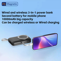 Nuevo Modelo de Radio Portátil Mini Magnética con Manivela, Linterna de Emergencia SOS, Banco de Energía de 10000 mAh de Polímero de Litio, Carga Inalámbrica