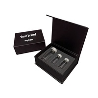 Logo personnalisé pour boîtes rigides, flacons de peptides, d'eau BC et d'huiles essentielles (3-30 ml), maquillage, parfum, matériaux recyclés, doublure en éponge