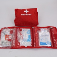 Trousse de premiers soins de survie mini poche voyage en plein air trousse de premiers soins portable trousse de premiers soins d'urgence sac pochette étui