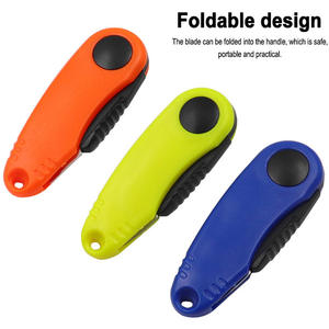 Ciseaux de pêche portables pliables en acier inoxydable pour couper la ligne et la laine, modèle LM01, 10x3.5cm, vente en gros - Product Image 2