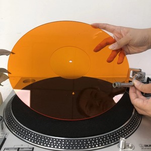 Alfombrilla de plato de 12 "de 9 colores, alfombrilla de vinilo para discos LP, alfombrilla de acrílico personalizada, alfombrilla giratoria al por mayor - Product Image 4