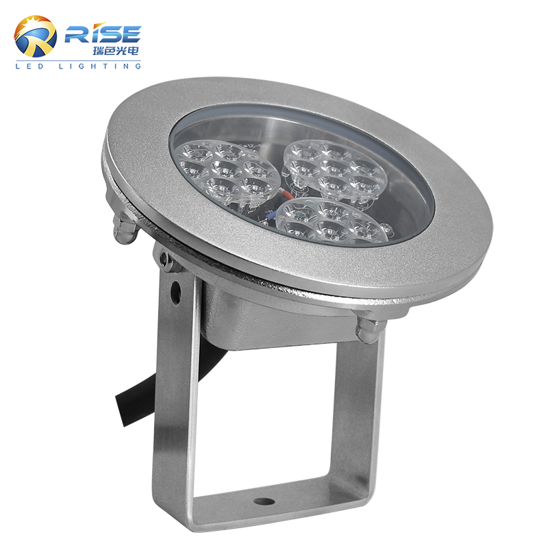 DMX512 12V Underwater Pool LED Lights Warm White & RGB RGBW 316L Stainless Steel IP68 Flood Water Proof