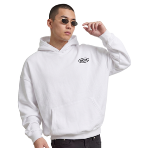 OEM Premium Heavyweight Blank Hoodie 6740 Custom Logo Printing Embroidery Drop Shoulder Oversized Men Streetwear Pullover - Product Image 1