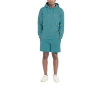 Sudadera de punto extragrande para hombre, 340 GSM, 100% algodón, forro polar, impermeable, transpirable, de secado rápido, ecológica, talla grande