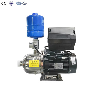 Petite pompe de surpression horizontale à fréquence variable, système d'alimentation en eau à pression constante automatique pour usage résidentiel et commercial - Product Image 1