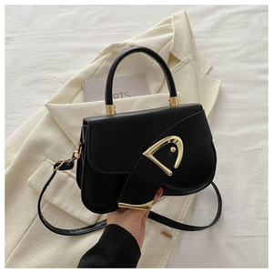 Borsa a Tracolla da Donna <span class=keywords><strong>Trendy</strong></span> 2024 in Stile Occidentale, Design di Nicchia in Tinta Unita, Alta Qualità, Versatile Clutch in Materiale PU - Product Image 3