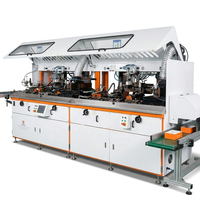 Bouteilles en plastique sérigraphie UV automatique 2 couleurs