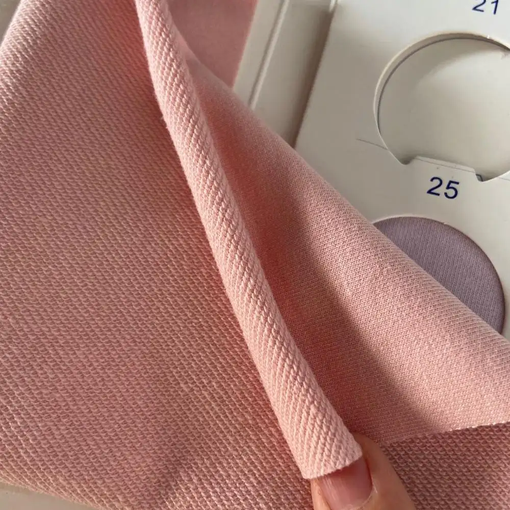 Толстовка из 95% хлопка, 5% спандекса, утепленная саржа, трикотажная ткань из французского махрового трикотажа