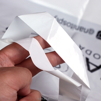 Sacs en plastique promotionnels en gros Commande en gros de sacs à provisions en plastique imprimés de logo personnalisé pour événements Salons et cadeaux