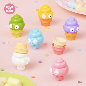 Serie What the Man Sper Sweet: Mini Figuras en Bolsa Sorpresa, Mini Figuras de Resina PVC en Caja Sorpresa, Miniaturas de Postres Horneados, Regalo Coleccionable - Product Image 4