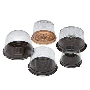 Wholesale Cake And Pastries Cup Cake Dome Plastic Blister Packaging Sandwich Doughnut Box For Pastry