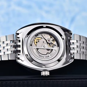 Montre mécanique automatique de luxe BENYAR 5211 pour homme, mode, affaires, calendrier lumineux, étanche, Reloj Hombre - Product Image 4