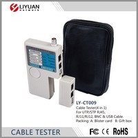 Probador de Cable de Red Práctico para Cables UTP/STP RJ45RJ11/RJ12 BNC y USB, Producto de Telecomunicaciones, 1 Unidad
