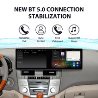 Foforfor Double écran tactile HD 10,1 pouces pour Lexus RX300 RX330 2004-2008, avec CarPlay sans fil et Android 15, Autoradio