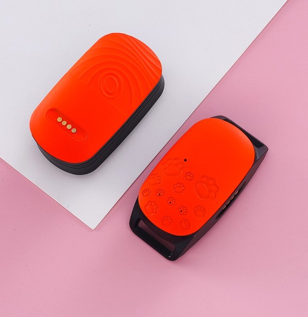 Long Battery Life GPS Tracker for Cats Dogs Waterproof IP67 Real-Time Satellite Support 2G/4G Network Supports Pet Tracker