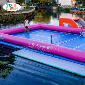 Plataforma Flotante Inflable Personalizada con Red, para Deportes Acuáticos en Lagos y Resorts - Product Image 5