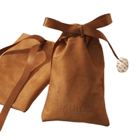 Sacs cadeaux et pochettes à bijoux HANKE en velours doux écologiques avec fermeture à cordon, pour rangement de dés multi-pouces