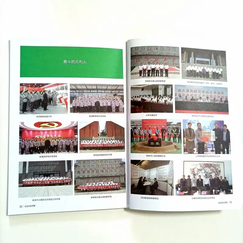 Custom A4 Fashion Book Perfect Binding Factory Impresión de revistas al por mayor