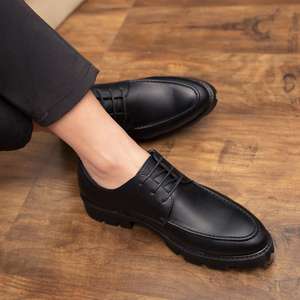 Zapatos Casuales de Negocios para Hombre, Elegantes y de Alta Calidad, Zapatos de Cuero Genuino, Zapatos para Hombre - Product Image 4