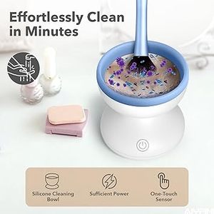 2022 nuevo diseño Usb cepillo de maquillaje herramienta de limpieza cepillo eléctrico de maquillaje máquina de limpieza herramienta conveniente - Product Image 4