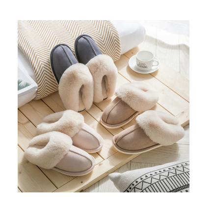 Cheap Prices Hot Sale Good Selling Modern Design Wholesale Lcustomized Colors Luxury Plush Home Slipper for Women