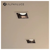 Downlight encastré moderne à double tête orientable LED 6W 12W 220V 230V, blanc chaud 3000K CCT, couleur unique, Tri Dali, anti-éblouissement 3,5 pouces