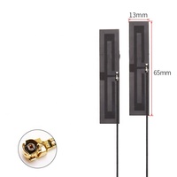 Antenne FPC PCB 4G LTE GSM 3G RY RY-6515-4G à montage adhésif, noire, pour usage intérieur, 65*13mm, 700-2700MHz, avec câble de 120mm – Vente chaude