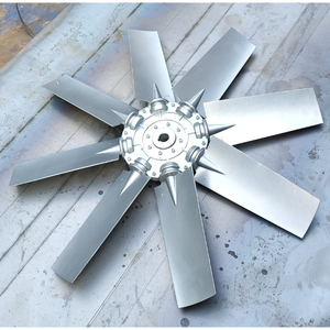 ใบพัดลมแกนอุตสาหกรรม ใบพัดอลูมิเนียมอัลลอยด์ แรงลมสูง ระบายอากาศ หอระบายความร้อน ใบพัดลมดูดอากาศ ทนทาน - Product Image 3