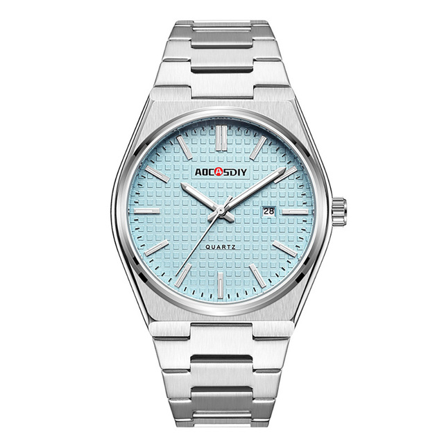 Waterproof Stainless Steel Watch for Men Analog Quartz Fashion Business Men Wristwatch