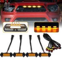 Lampe de calandre à LED pour Toyota Tacoma 2016-2019 TRD PRO Amber White Grill Light Eagle Eye Lamp Off Road Trunk SUV