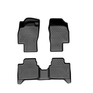 Alfombrilla de Coche de TPE Impermeable con Diseño 5D de Alta Calidad de Fábrica Kqd, Compatible con Volkswagen Virtus 2022-2024 - Product Image 1