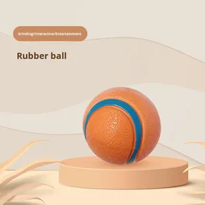 Toptan Ultra Top Köpek Oyuncağı Dayanıklı Toksik Olmayan TPR İnteraktif Ses Çıkaran Süper Zıplayan Su Geçirmez Suda Yüzen - Product Image 1
