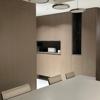 Panneaux muraux en charbon de bois, panneaux en fibres de bois de bambou, design grainé, panneaux muraux en cristal de carbone, ignifuges, résistants à l'humidité, décoratifs