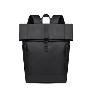 Sac à dos imperméable à enroulement personnalisé pour ordinateur portable, sac d'école, sac à dos à enroulement résistant pour ordinateur portable, sac à dos décontracté pour homme, sac à dos de jour - Product Image 2