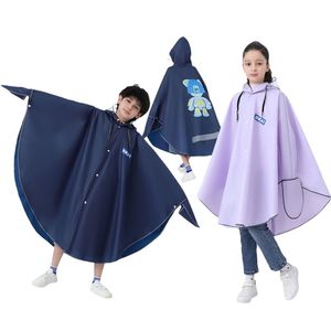 Impermeable para Niños con Visera Transparente Desmontable, Reutilizable, Anti-Tormenta, con Guantes, Espacio para Mochila Escolar - Product Image 1