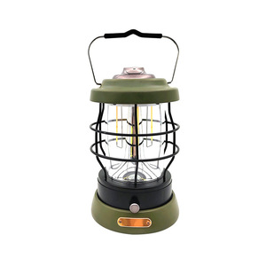 Lanterne de camping à batterie rechargeable 20W, éclairage extérieur métallique à incandescence pour le camping - Product Image 2