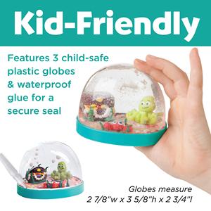 Kids Make Your Own Under the Sea Water <strong>Globes</strong> Make 3 DIY <strong>Snow</strong> <strong>Globes</strong> Arts and Crafts Activities and Birthday Gifts - Product Image 4