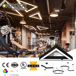 Lámpara <span class=keywords><strong>de</strong></span> Diseño Versátil, Conexión Continua sin Interrupciones, Forma Ajustable, Lámparas Multi-estilo, Luz Lineal para Sala <span class=keywords><strong>de</strong></span> Estar - Product Image 1
