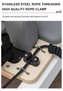 <span class=keywords><strong>Reformer</strong></span> in Lega di Alluminio DEREN con Mezza Torre per Studio <span class=keywords><strong>Pilates</strong></span>, Allenamento ed Esercizio Fisico, <span class=keywords><strong>Benefici</strong></span> per la Salute - Product Image 5