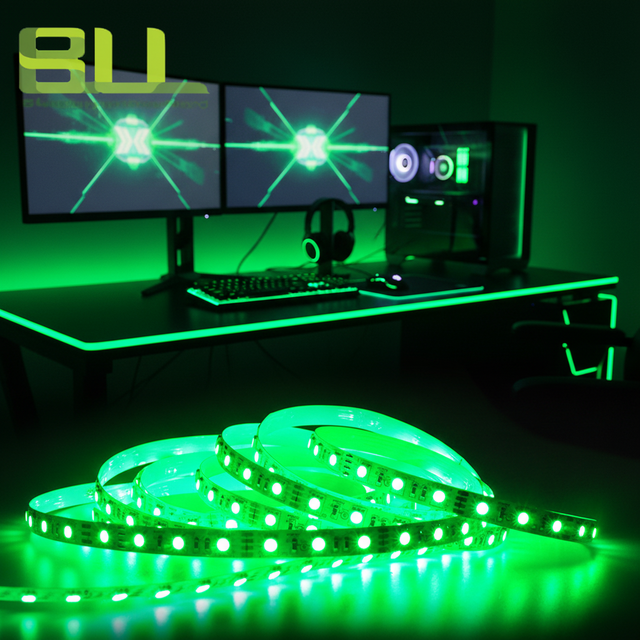 2026 RGB 24V/12V SMD 5050 RGB Light Strip Flexible Smart Led Strip Lights for Game Room Party Lighting