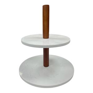 Nuevo producto Personalización Comida mármol dulces pastel de caramelo juego de platos fríos bandeja de postre que sirve delicioso en casa - Product Image 1