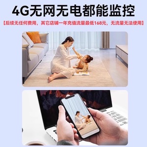 กล้องวงจรปิด 2MP H.264 มองเห็นในเวลากลางคืน ไร้สาย ภายใน/ภายนอกอาคาร แอปอัจฉริยะ Tuya บันทึกข้อมูลบนคลาวด์ IP65 ตัวกล้องทำจากพลาสติก - Product Image 3