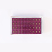 Nouvel ensemble de mahjong américain de luxe 2026 en acrylique à 4 couches, motif rose fuchsia, 160 tuiles artistiques, taille et couleur personnalisables, pour le divertissement