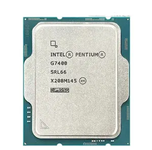 새로운 좋은 품질 3.7 GHz 듀얼 코어 4 스레드 CPU 프로세서 10NM L3 = 6M 46W LGA 1700 CPU 프로세서 G7400