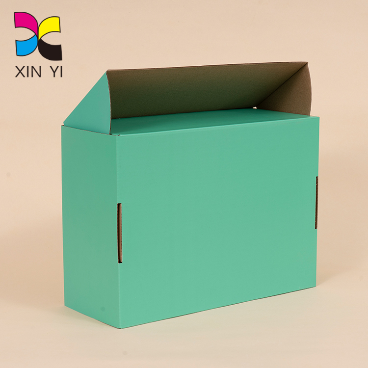 Factory custom logo paper box manufacturer shipping paper box custom logo attractive