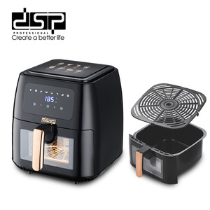 Friteuse à air Dsp 3L 4L avec écran numérique, revêtement céramique antiadhésif pour la cuisine à domicile - Product Image 1